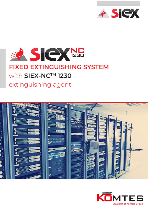 SIEX NC1230 FIXED EXTINGUISHING SYSTEM