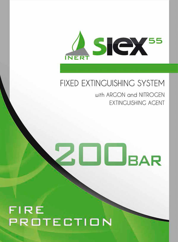 SIEX 55 FIXED EXTINGUISHING SYSTEM 200 BAR