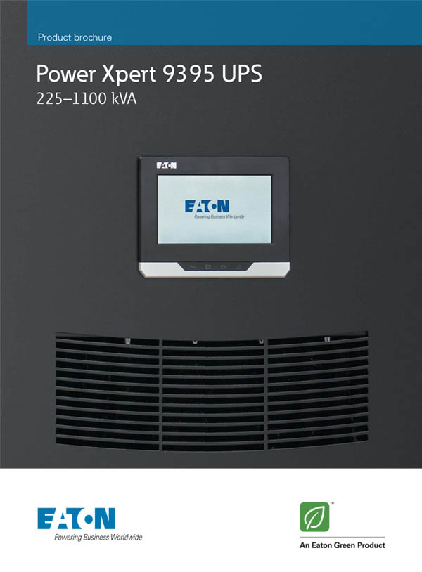 Power Xpert 9395 UPS 225–1100 kVA