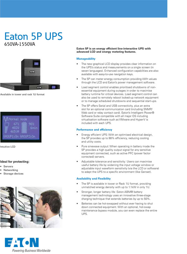 Eaton 5P UPS