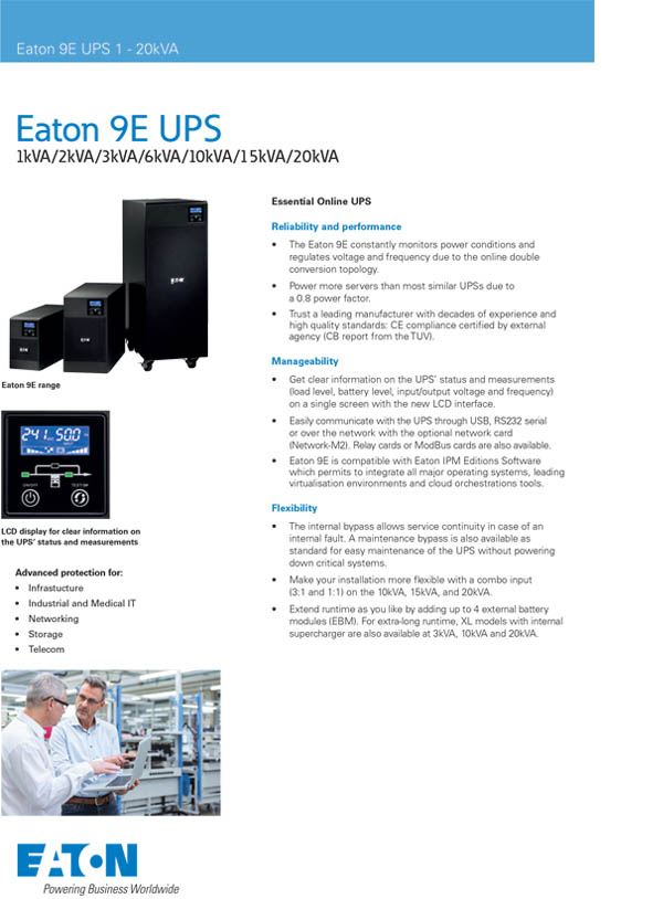 Eaton 9E UPS